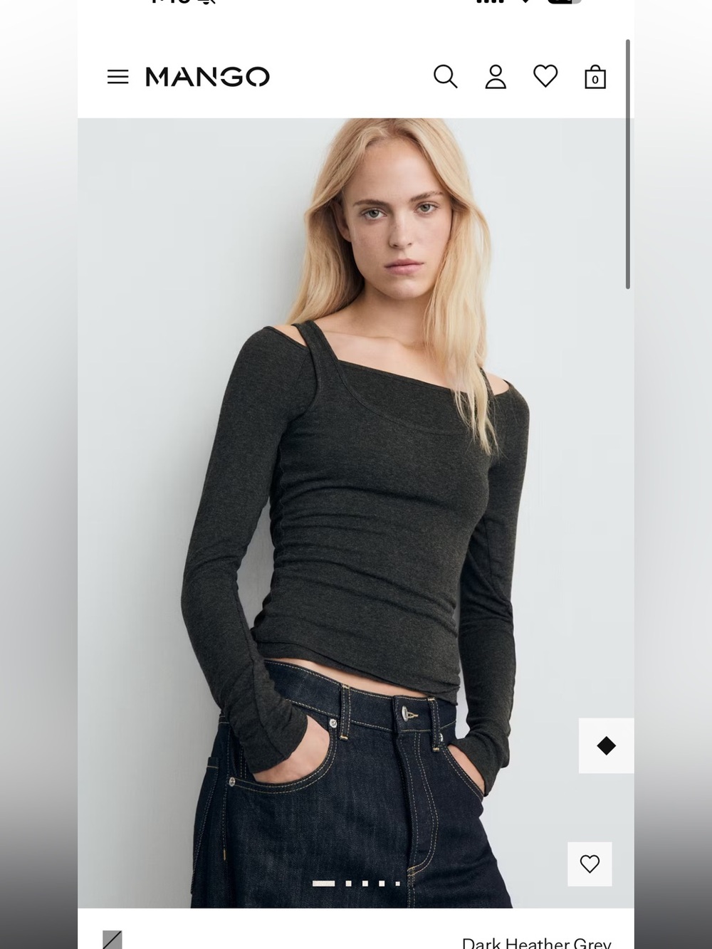 Mango double layer Long sleeve